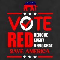Republican Voter Vote Red Remove Democrat Save America 11oz C Handle Ceramic Mug