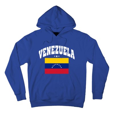 Retro Venezuela Vintage Flag Throwback Gift Hoodie