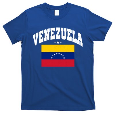 Retro Venezuela Vintage Flag Throwback Gift T-Shirt