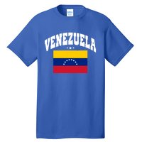 Retro Venezuela Vintage Flag Throwback Gift Tall T-Shirt