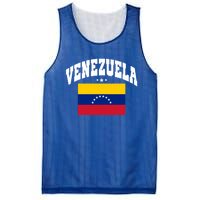 Retro Venezuela Vintage Flag Throwback Gift Mesh Reversible Basketball Jersey Tank