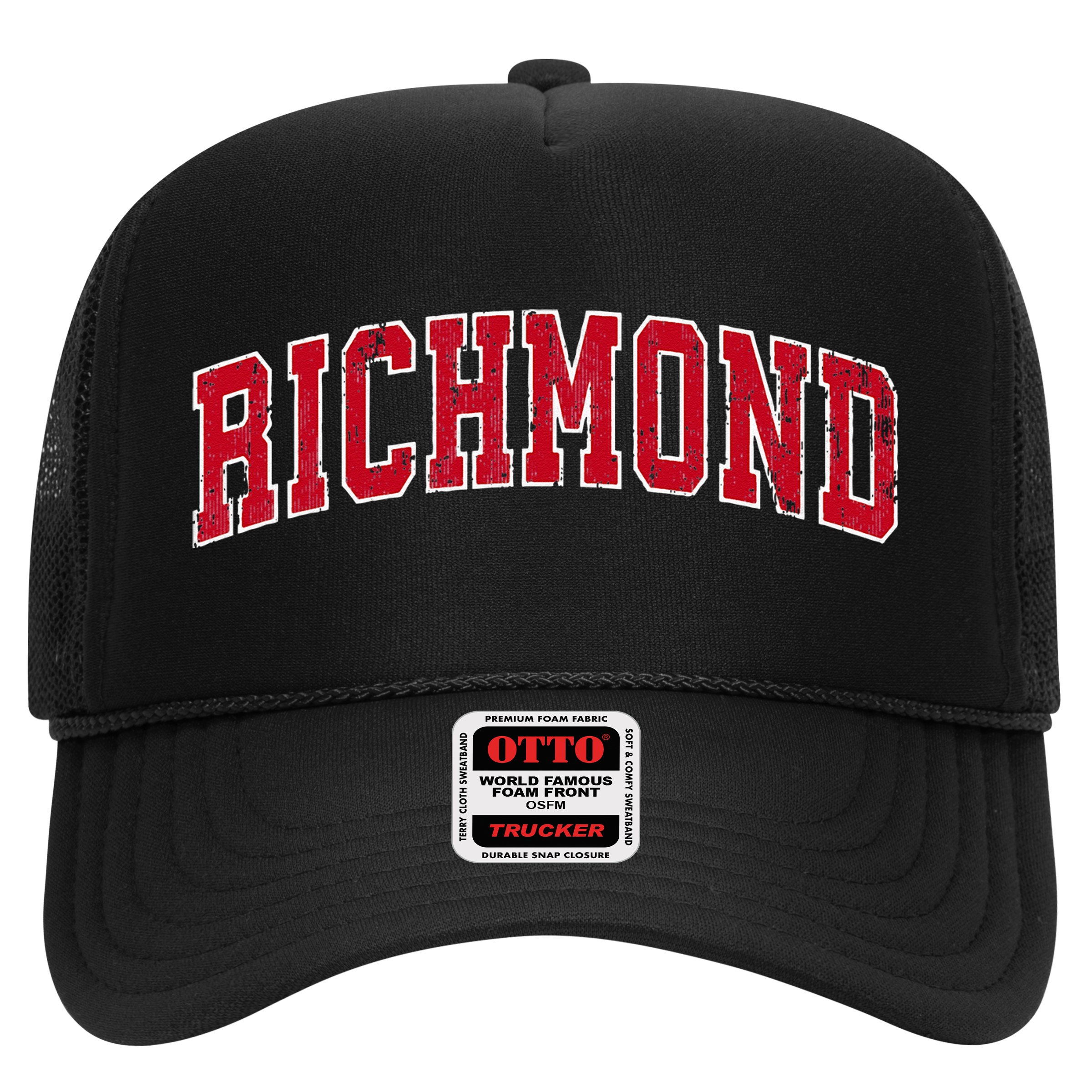 Richmond Virginia VA Vintage Sports Design Red Design Hat