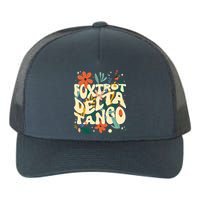 Retro VintageFlowers Vintage Foxtrot Delta Tango Yupoong Adult 5-Panel Trucker Hat