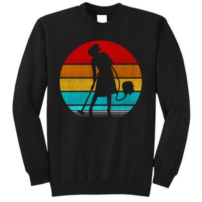 Retro Vintage Vacuum Cleaner Tall Sweatshirt