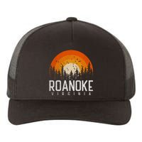 Roanoke Virginia Va Funny Gift Vintage 70s 80s 90s Retro Gift Cute Yupoong Adult 5-Panel Trucker Hat