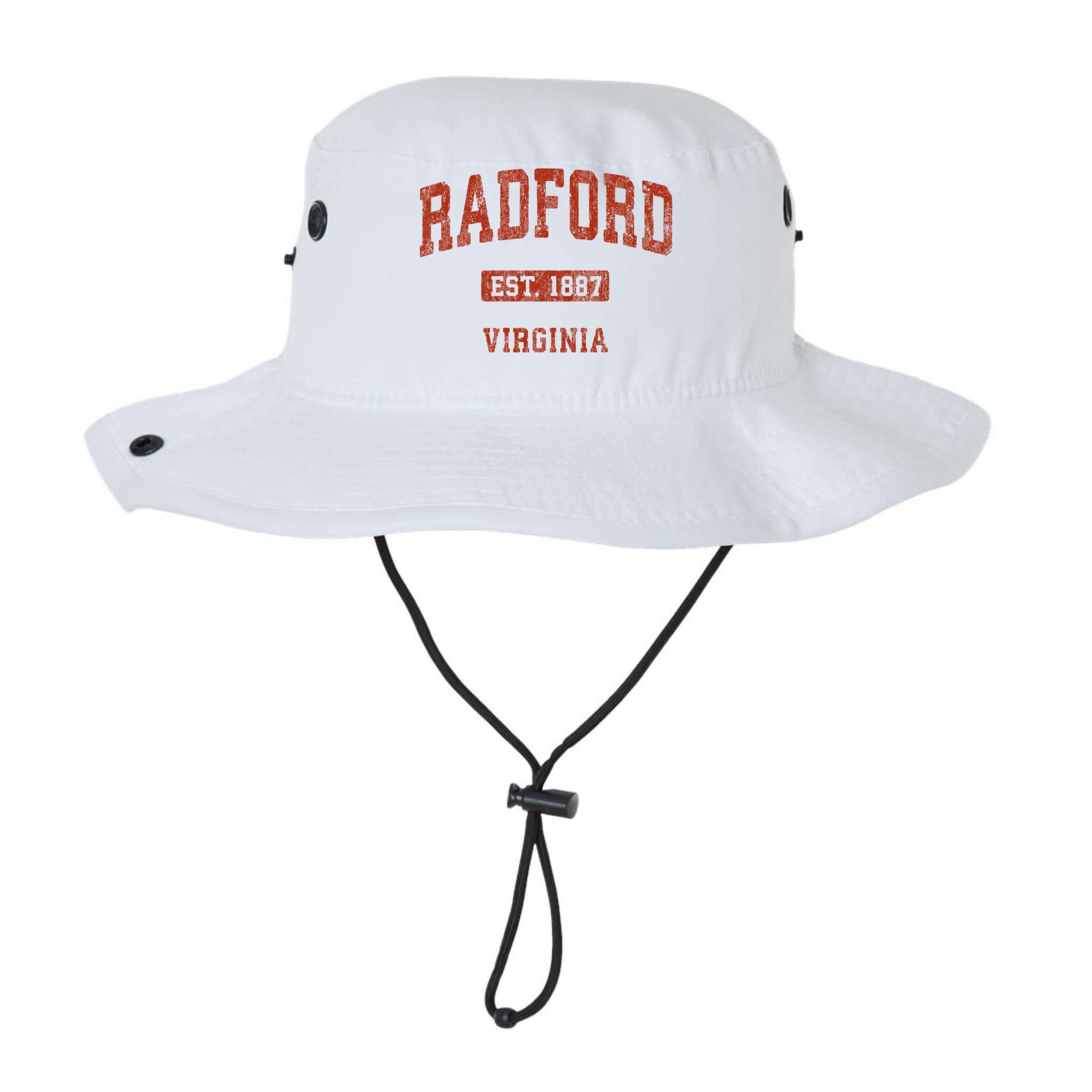 Radford Virginia Va Vintage Athletic Sports Design Bucket Hat
