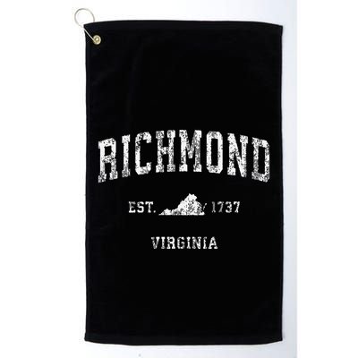 Richmond Virginia Va Vintage Athletic Sports Golf Towel