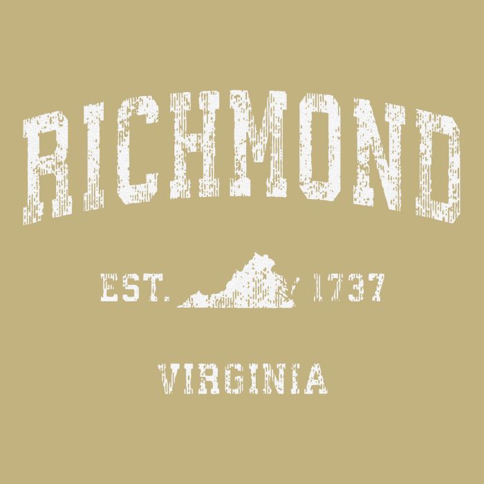 Richmond Virginia Va Vintage Athletic Sports T-Shirt