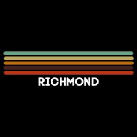Richmond Virginia Va Us Cities Of America Retro Gift Drawstring Bag