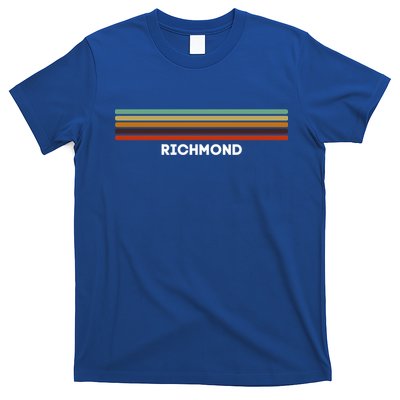 Richmond Virginia Va Us Cities Of America Retro Gift T-Shirt