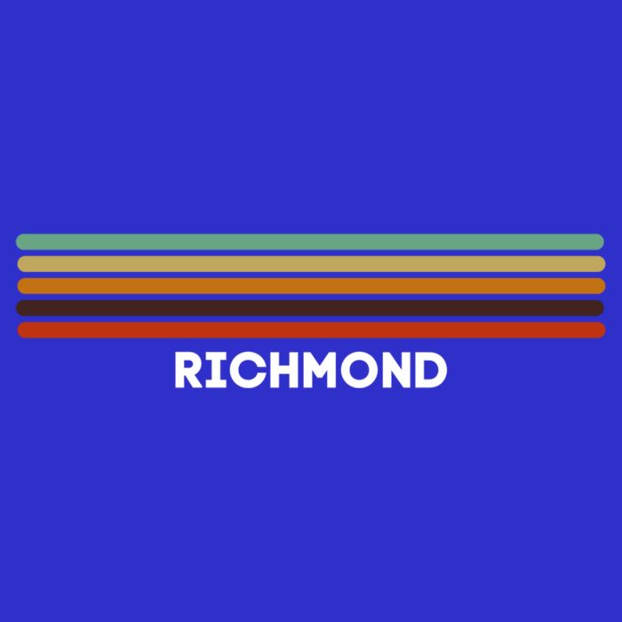 Richmond Virginia Va Us Cities Of America Retro Gift Toddler T-Shirt