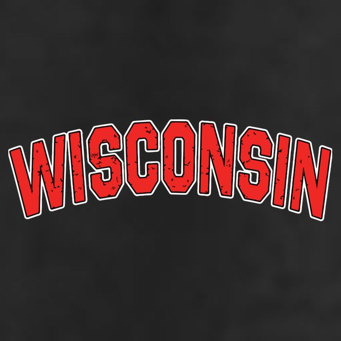 Retro Vintage Wisconsin State Wisconsin Varsity Tumbler