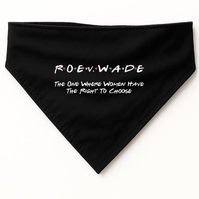 Roe Vs Wade The One Where Women Have The Right To Choose USA-Made Doggie Bandana
