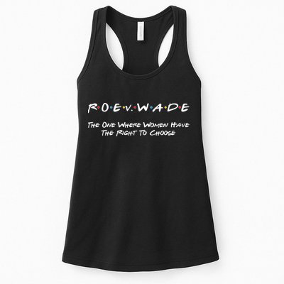 Roe Vs Wade The One Where Women Have The Right To Choose Womens Tank Top