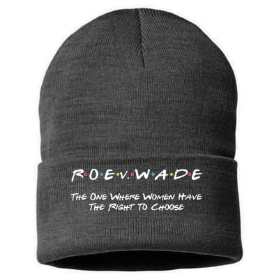 Roe Vs Wade The One Where Women Have The Right To Choose Sustainable Knit Beanie