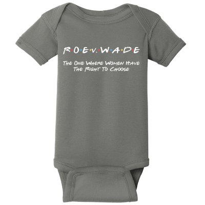 Roe Vs Wade The One Where Women Have The Right To Choose Baby Bodysuit