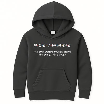 Roe Vs Wade The One Where Women Have The Right To Choose Kids Hoodie