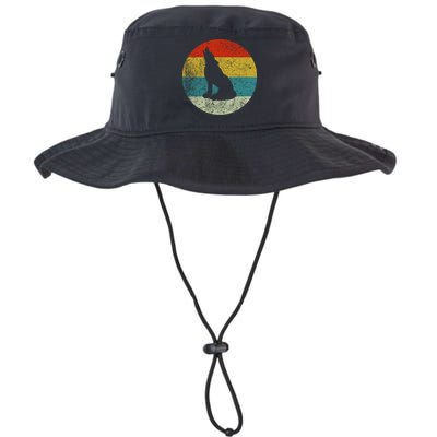 Retro Vintage Wolf Dog Bucket Hat
