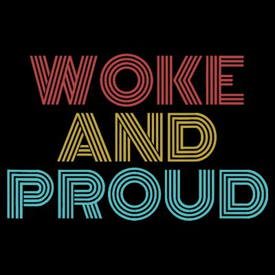 Retro Vintage Woke And Proud T-Shirt