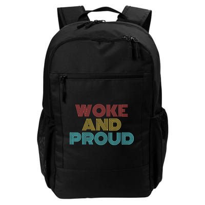 Retro Vintage Woke And Proud Backpack