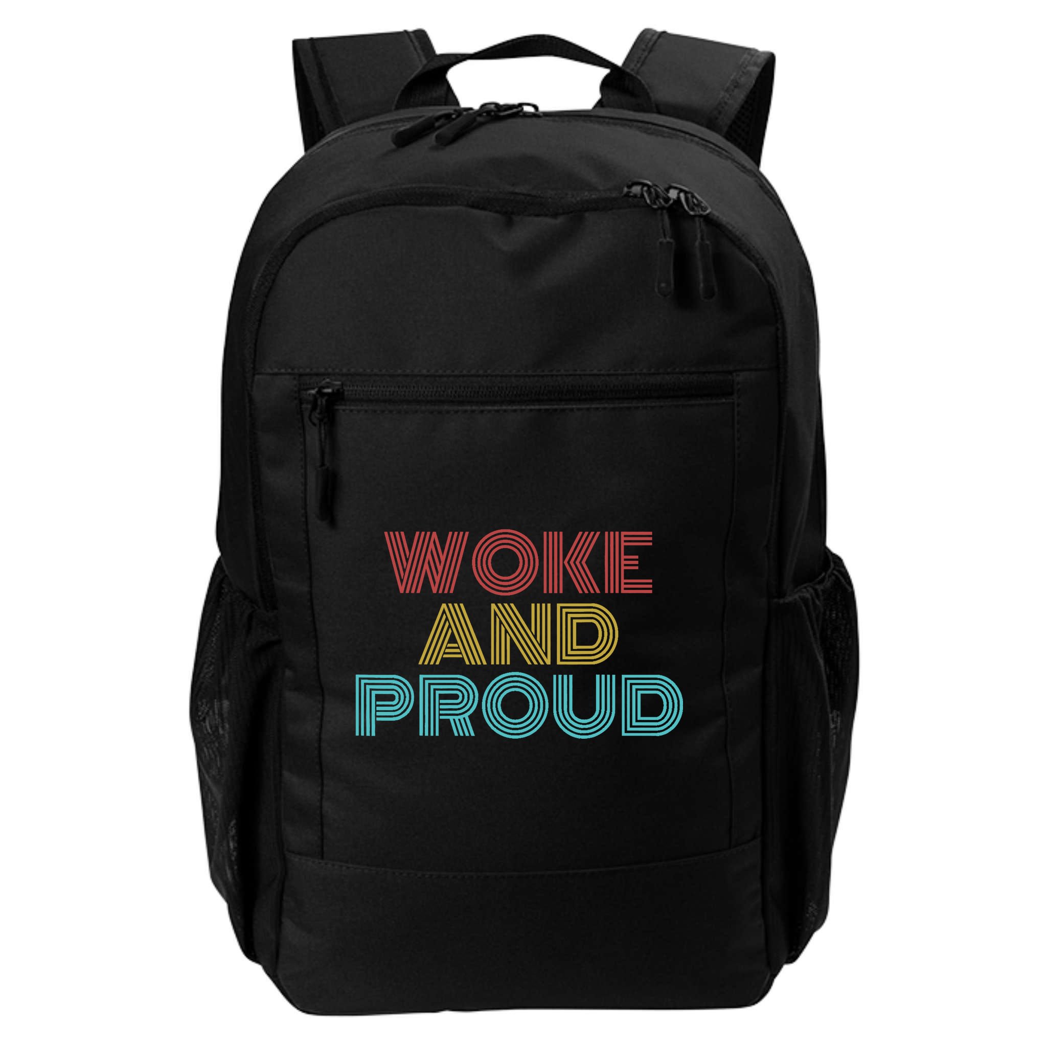Retro Vintage Woke And Proud Backpack