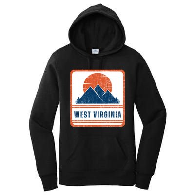 Retro Vintage West Virginia USA Mountain Gift For Men Women's Pullover Hoodie