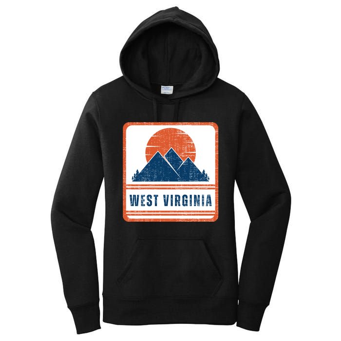 Retro Vintage West Virginia USA Mountain Gift For Men Women's Pullover Hoodie