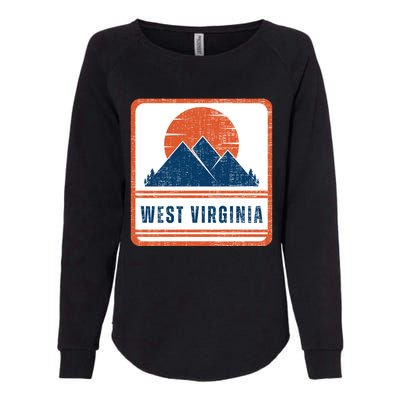 Retro Vintage West Virginia USA Mountain Gift For Men Womens California Wash Sweatshirt