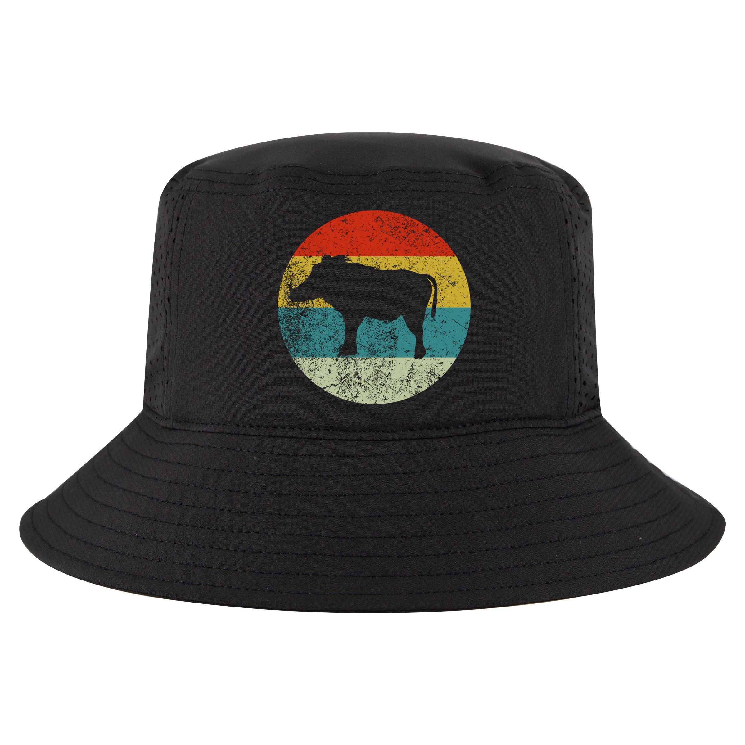 Retro Vintage Warthog Cool Comfort Performance Bucket Hat