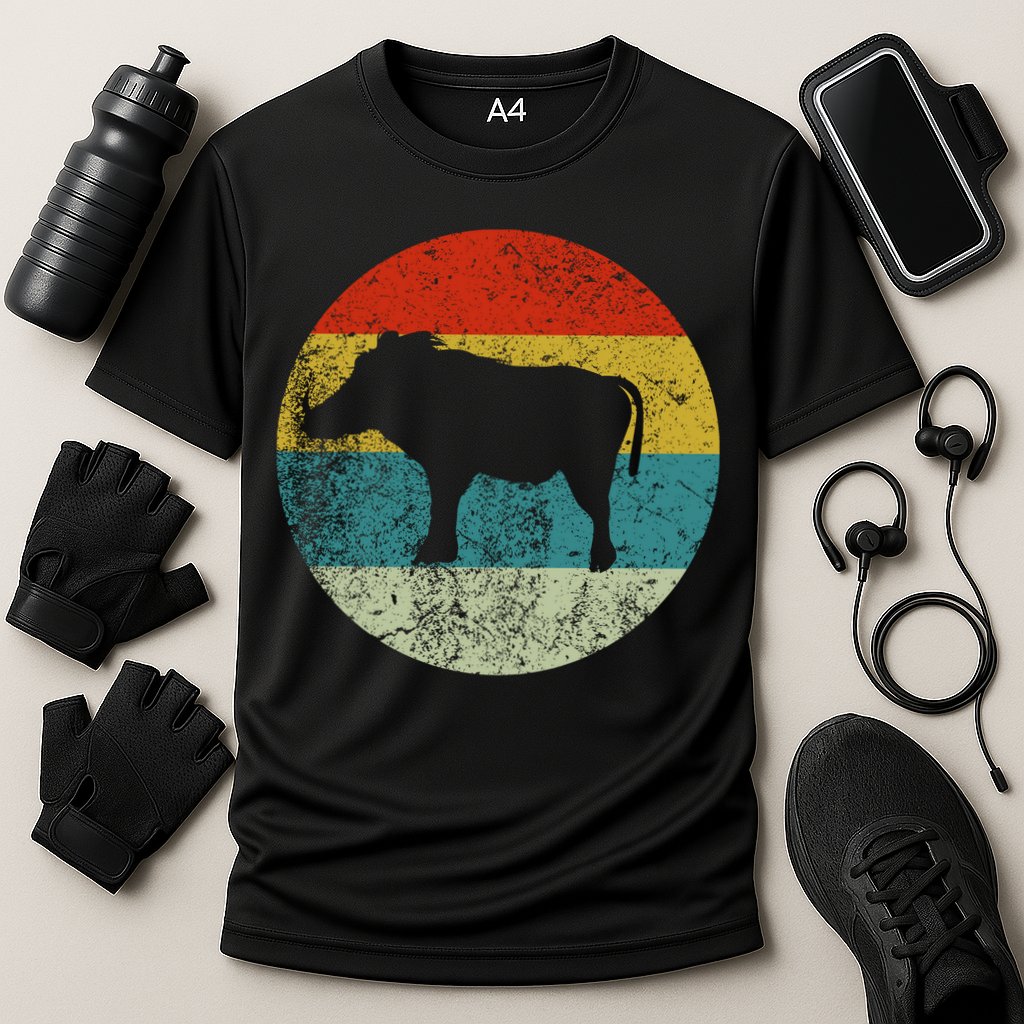 Retro Vintage Warthog Performance Shirt
