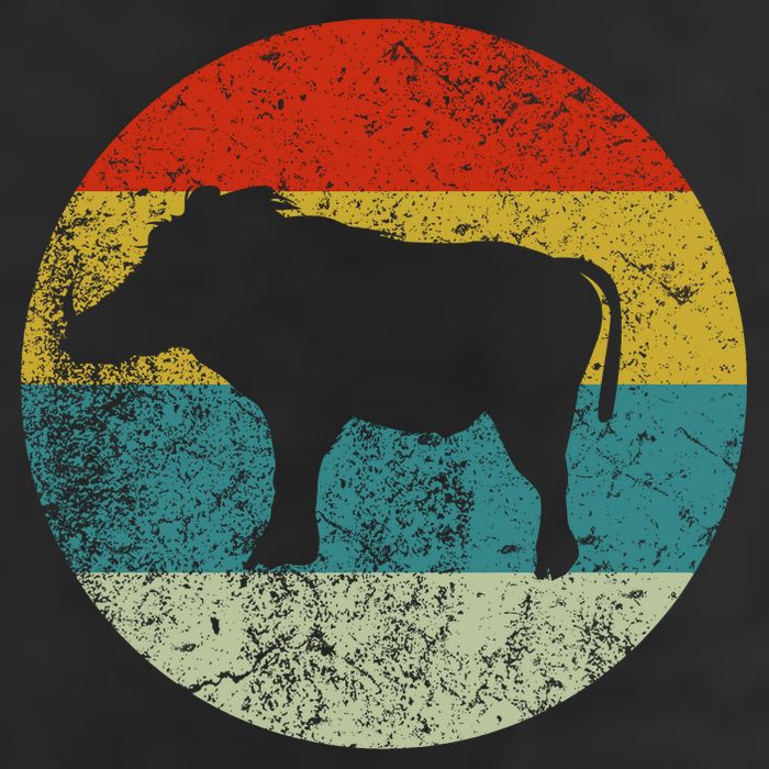 Retro Vintage Warthog Golf Towel