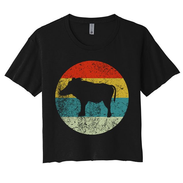Retro Vintage Warthog Crop Top
