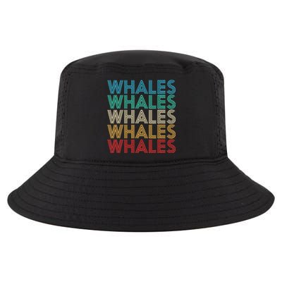 Retro Vintage Whale Cool Comfort Performance Bucket Hat