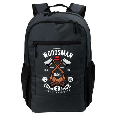 Retro Vintage Woodsman Daily Commute Backpack