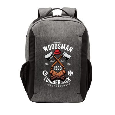 Retro Vintage Woodsman Vector Backpack