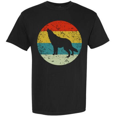 Retro Vintage Wolf Garment-Dyed Heavyweight T-Shirt