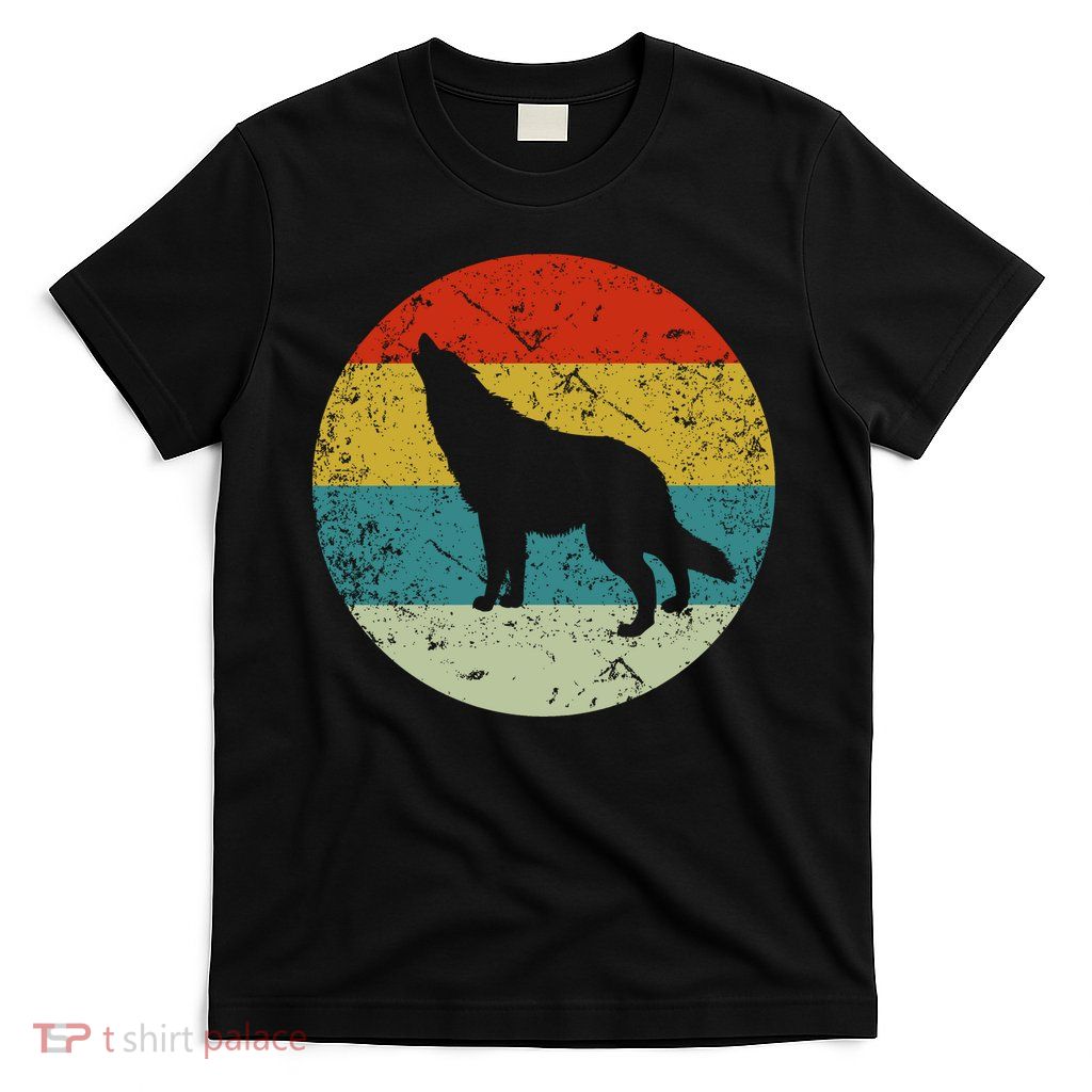 Retro Vintage Wolf T-Shirt