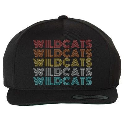 Retro Vintage Wildcats Wool Snapback Cap