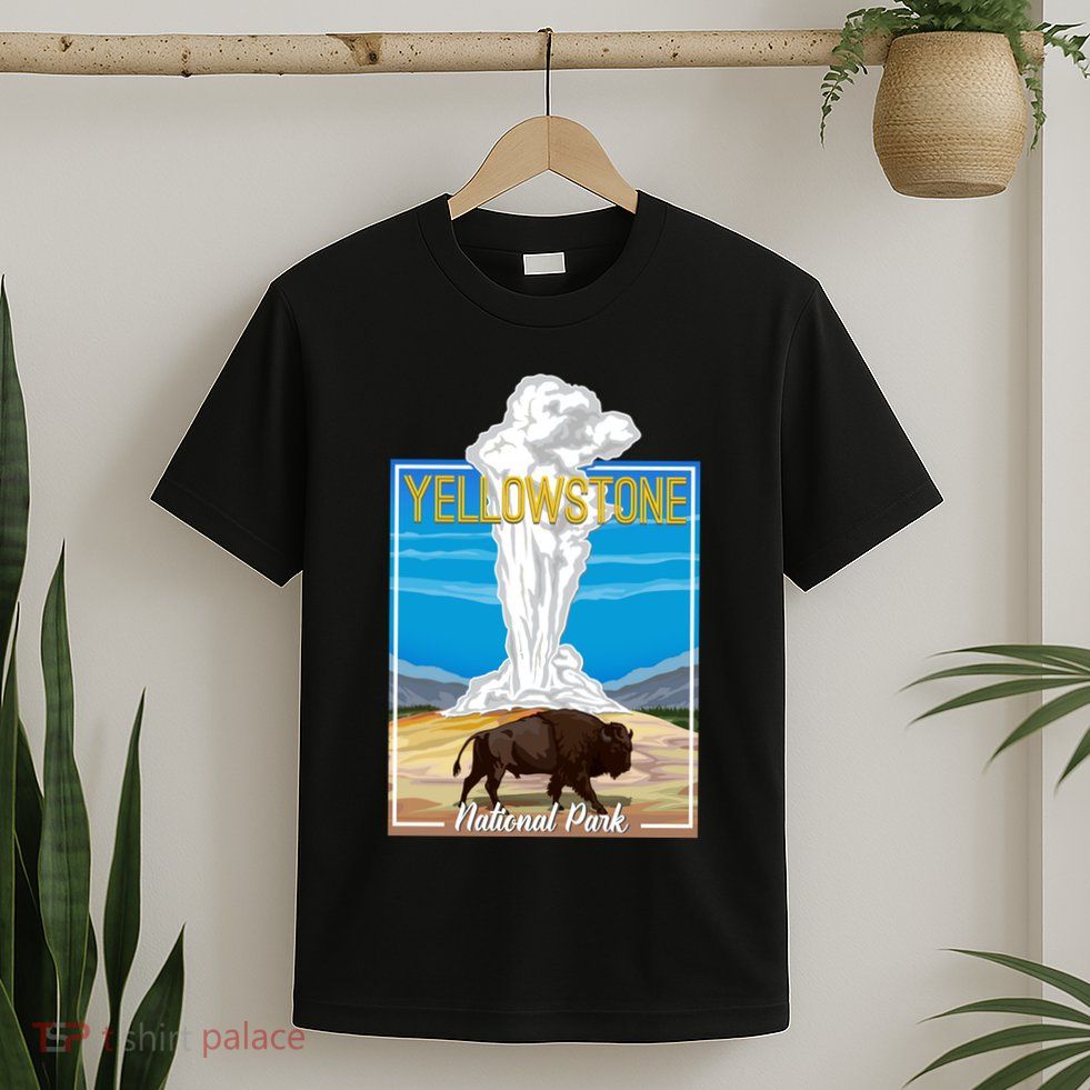 Retro Vintage Yellowstone National Park T-Shirt