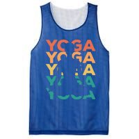 Retro Vintage Yoga Gift For Yogis Gift Mesh Reversible Basketball Jersey Tank