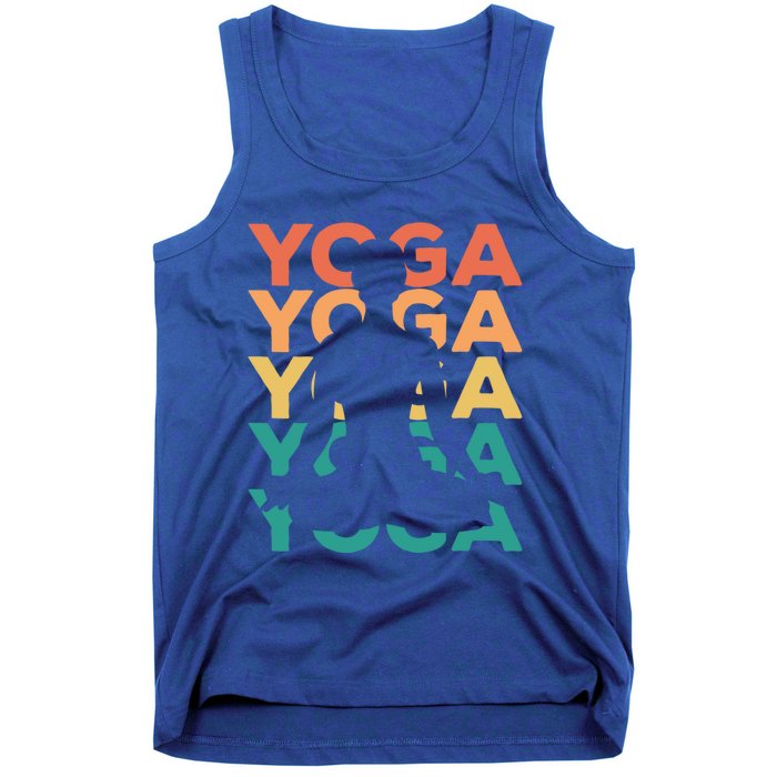 Retro Vintage Yoga Gift For Yogis Gift Tank Top