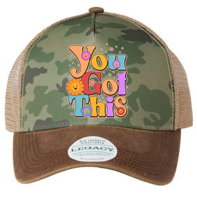 Retro Vintage You Got This Legacy Tie Dye Trucker Hat