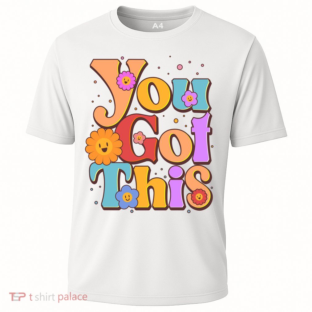 Retro Vintage You Got This Performance Shirt
