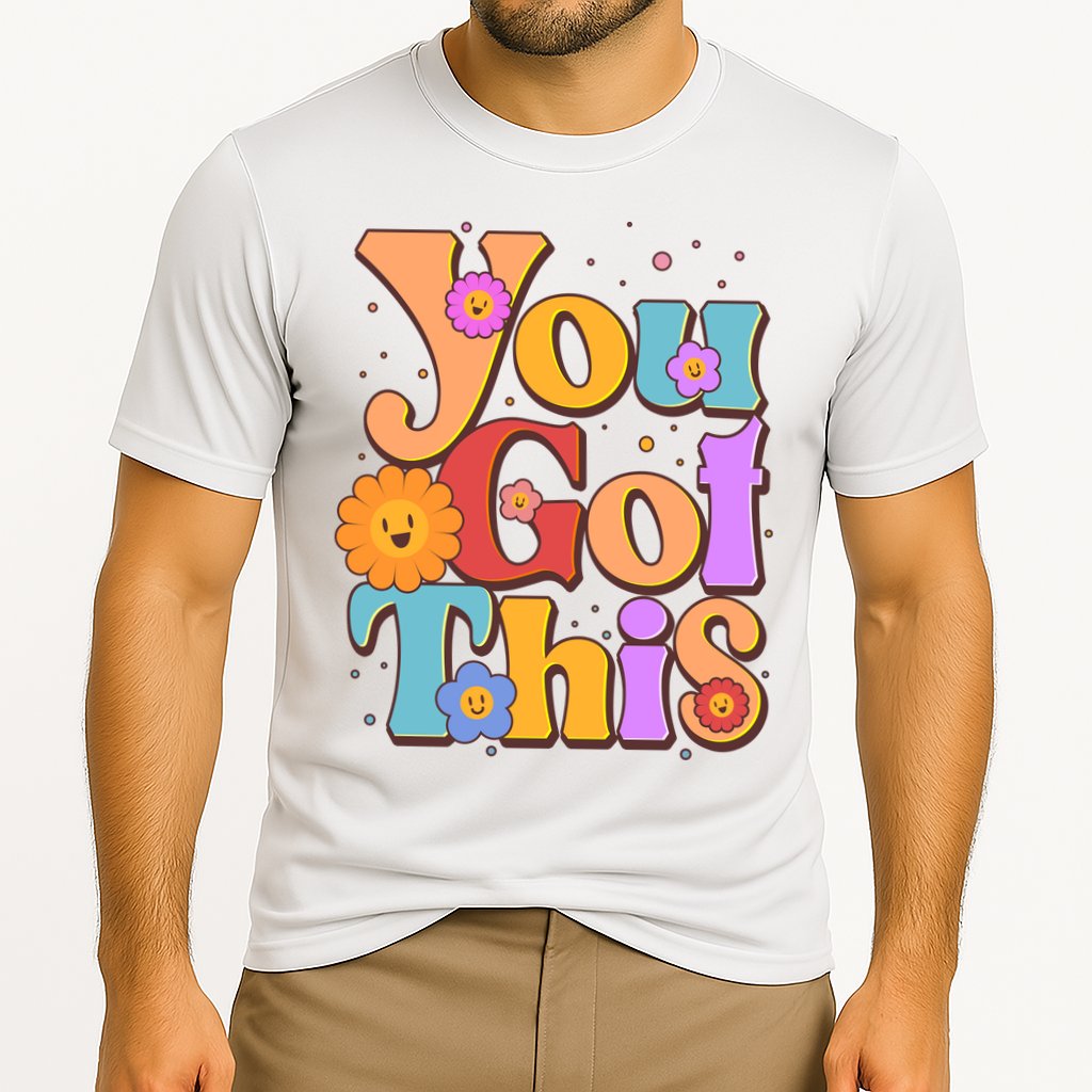 Retro Vintage You Got This Performance Shirt