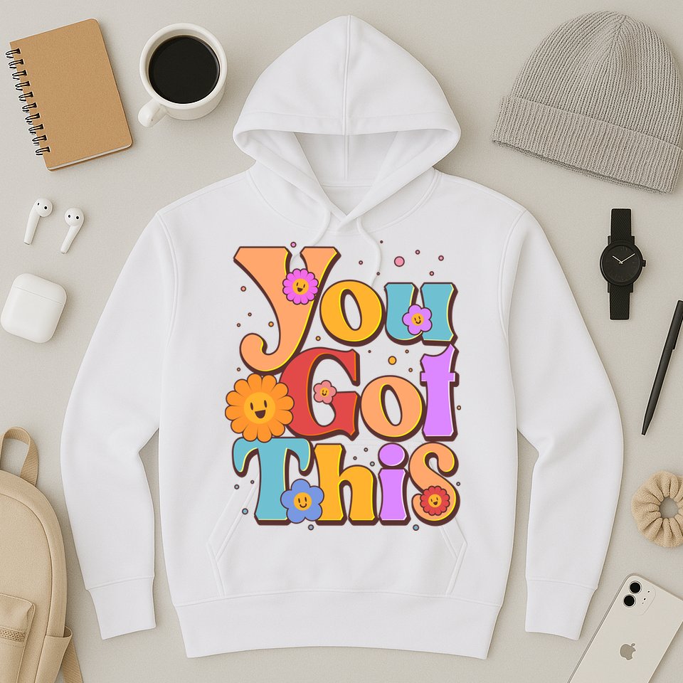 Retro Vintage You Got This Hoodie