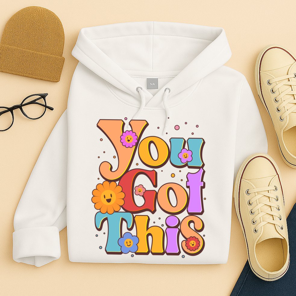 Retro Vintage You Got This Hoodie