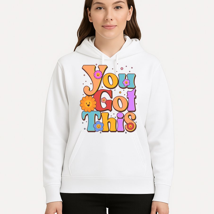 Retro Vintage You Got This Hoodie