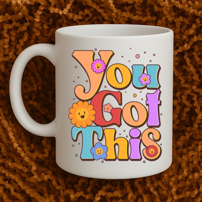 Retro Vintage You Got This Mug