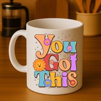Retro Vintage You Got This Mug