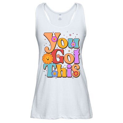 Retro Vintage You Got This Ladies Essential Flowy Tank